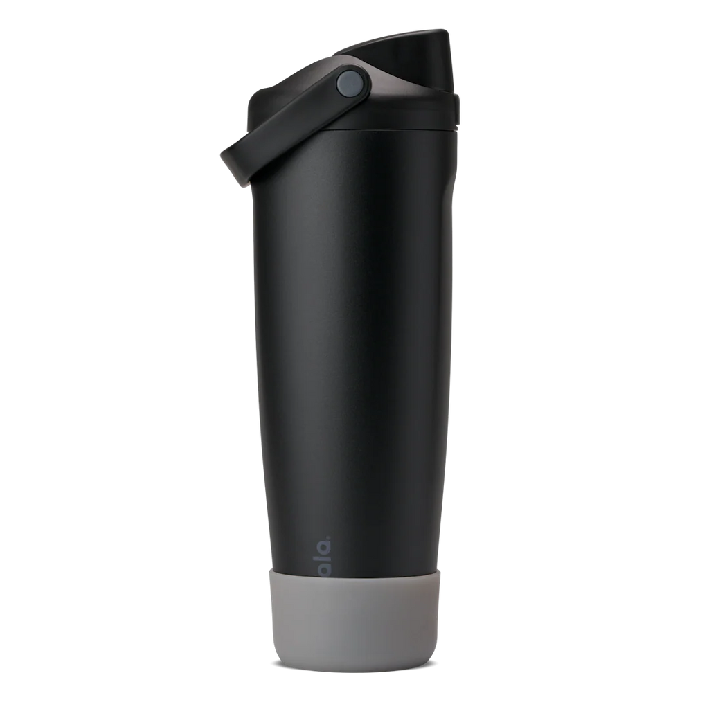 C07567   FreeSip Tumbler Sway Silicone Boot   Translucent Grey   On 40 oz. Very Very Dark FreeSip Sway